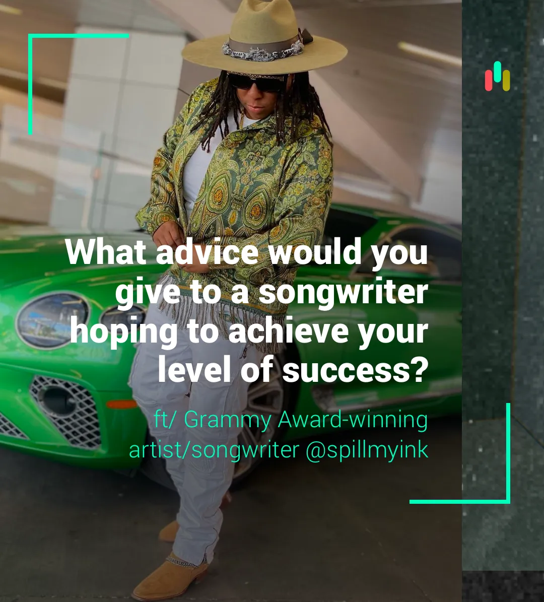 Grammy Award Winning singer/songwriter @spillmyink gives advice to up & coming songwriters on how they can achieve a higher level of success Tag a songwriter that needs to hear this #SpillMyInk #Ink #SingerSongwriter #themelodyapp