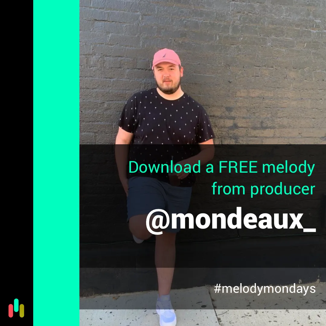 The Melody App - Free loop download from @mondeaux_ Mondeaux #melodymondays