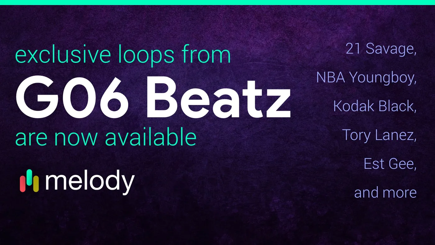 New EXCLUSIVE loops from G06 Beatz now available