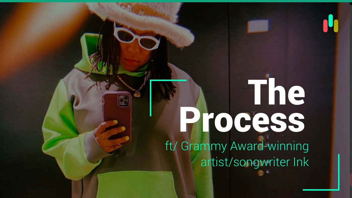 THE PROCESS feat. @spillmyink We randomly chose one of our subscribers @prodbymosa to fly out to LA. We put her in @playback.losangeles with Grammy Award winning singer/songwriter INK. @themelodyapp sparked the inspiration then INK and MOSA did the rest. “Moon” by INK produced by @prodbymosa & @prodx98