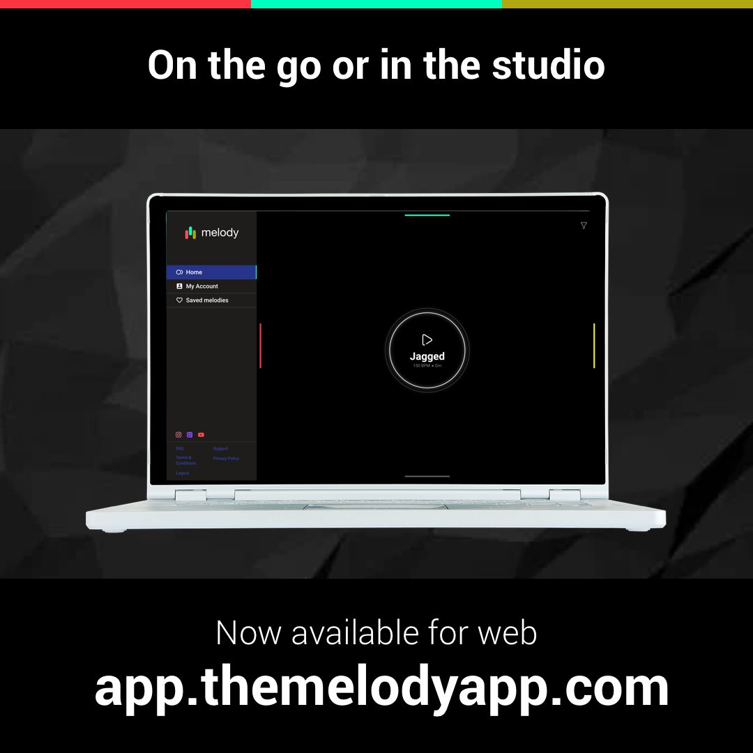 The Melody App - Web app now available